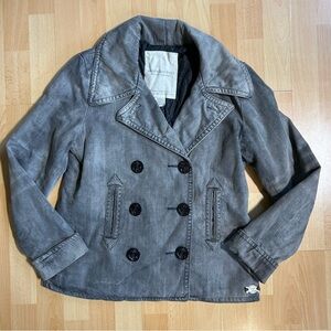 Denim & Supply Ralph Lauren Charcoal Pea Coat